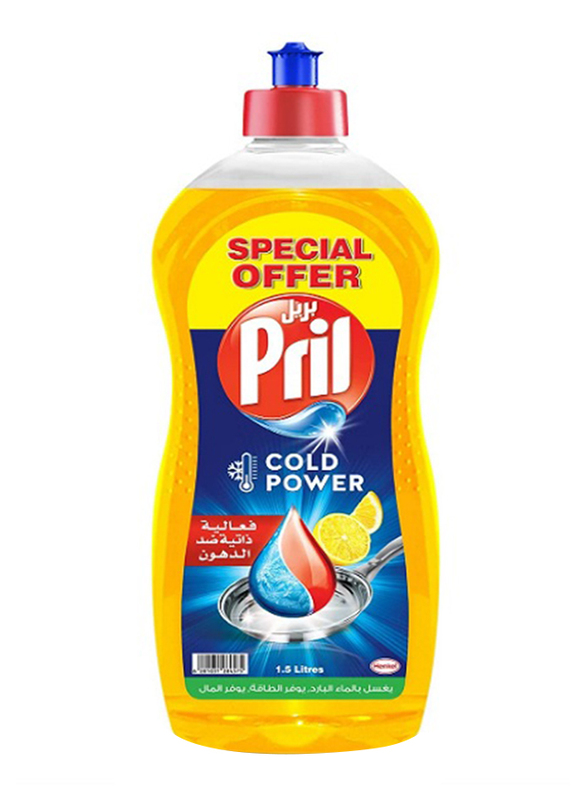 Pril Dishwashing Liquid, 1.5 Liters