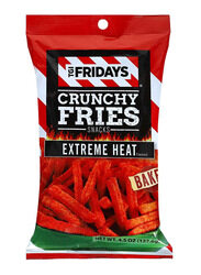 TGI Fridays Extreme Heat Crunchy Fries, 127.6g