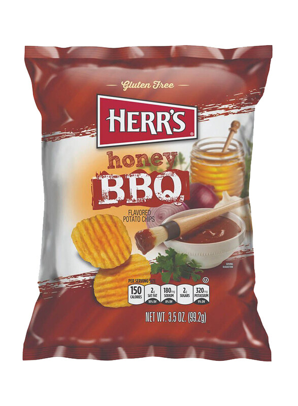 

Herr's Honey Barbeque Potato Chips, 99.2g