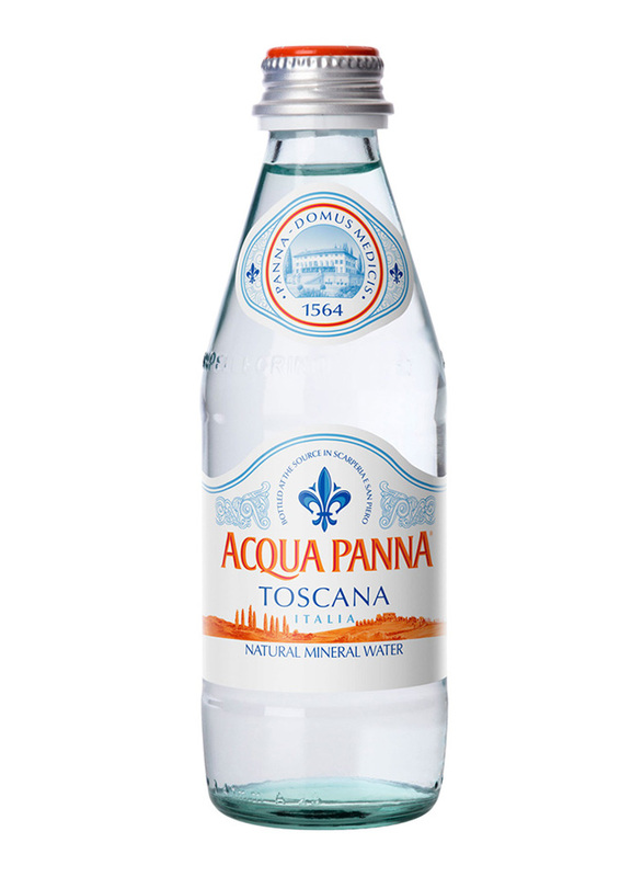 Acqua Panna Mineral Water Glass Bottles, 24 x 250ml