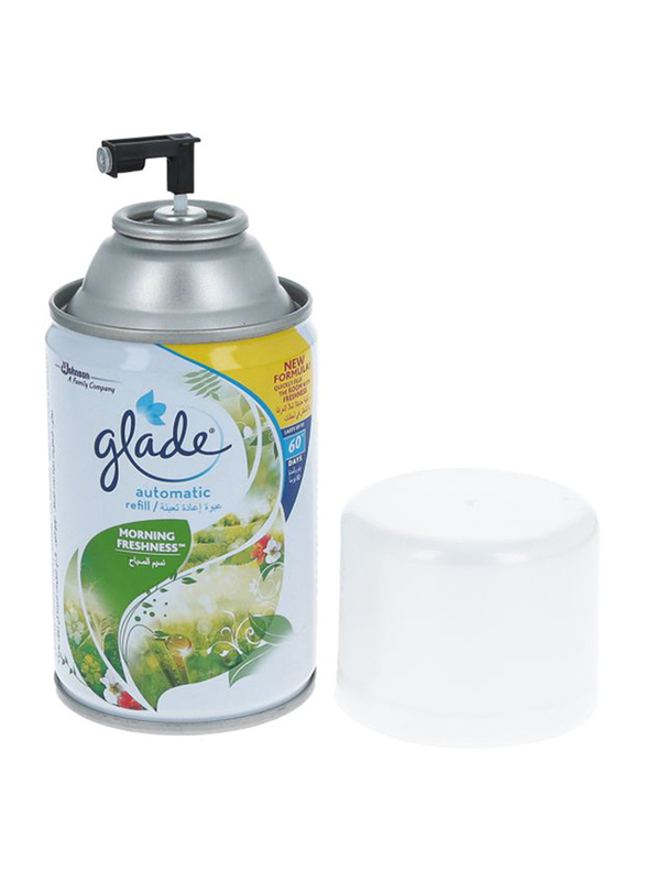 Glade Air Freshener Automatic Spray Holder with Morning Freshness Embrace Refill Can, 269ml
