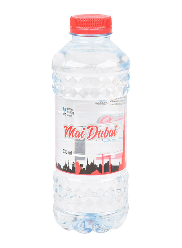 Mai Dubai Bottled Drinking Water, 12 Bottles x 330ml