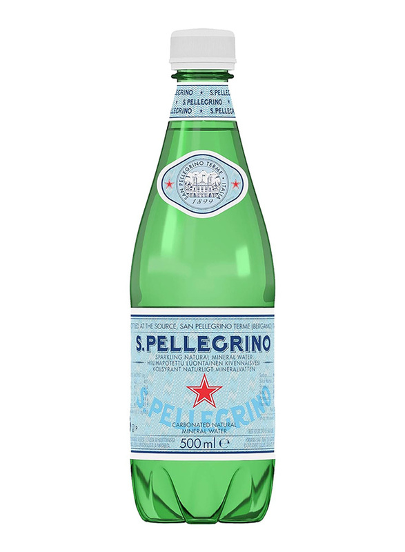San Pellegrino Sparkling Mineral Water, 24 x 500 ml