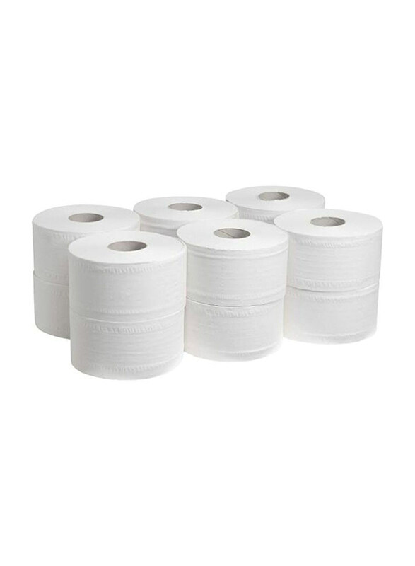 

Fine 2-Ply Hand Towel Rolls, 116m x 6 Rolls
