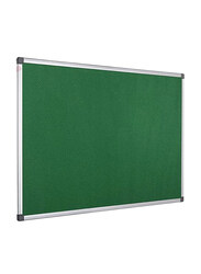 Deluxe One Sided Felt Board, 120 x 240cm, Green