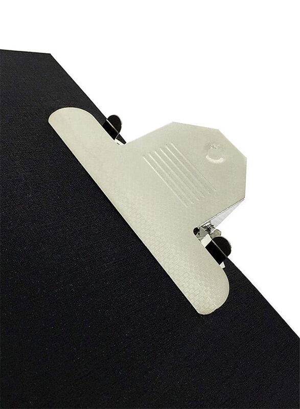 FIS Butterfly Jumbo Clip Clipboard, FS Size, Black