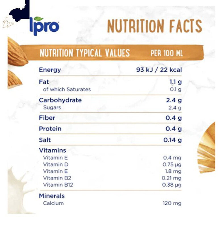 Alpro Original Regular Almond Drink, 1 Litre