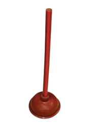 AKC Toilet Plunger, Red