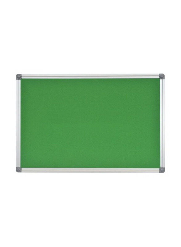 Deluxe One Sided Felt Board, 90 x 120cm, Green