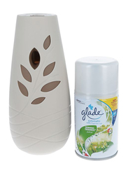 Glade Air Freshener Automatic Spray Holder with Morning Freshness Embrace Refill Can, 269ml