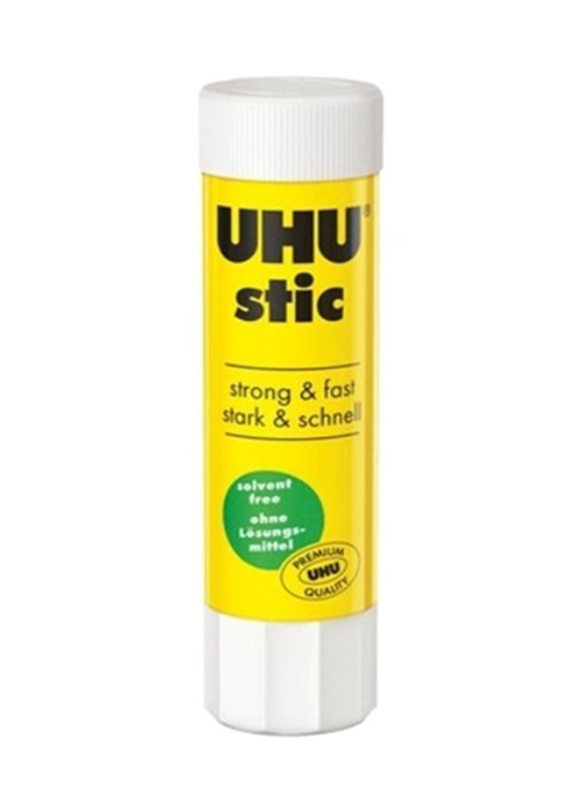 UHU AN.60 Solvent Free Paper Glue Stick, 8.2g, White