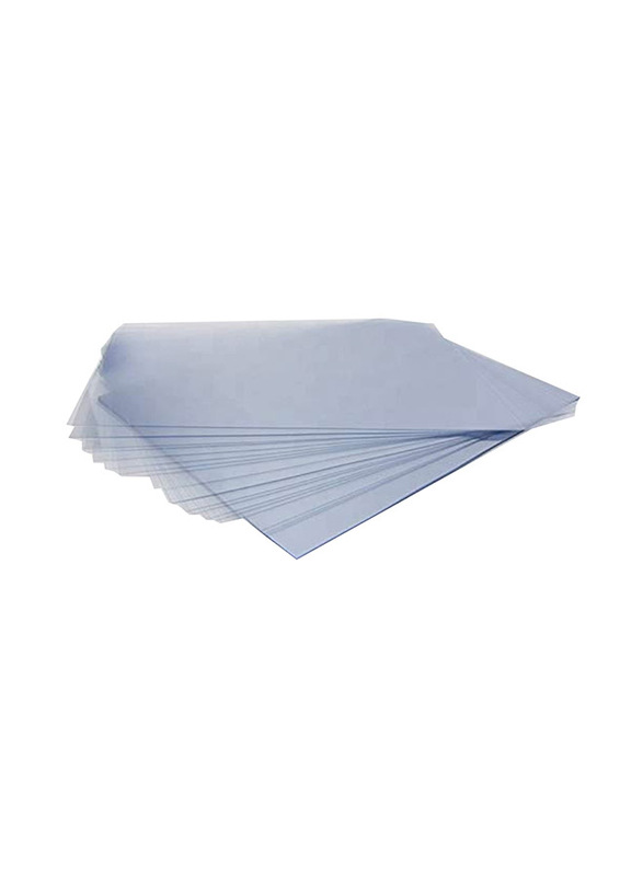 Partner A4 Size 180 Microns Clear Binding Sheet, 100 Pieces, Clear