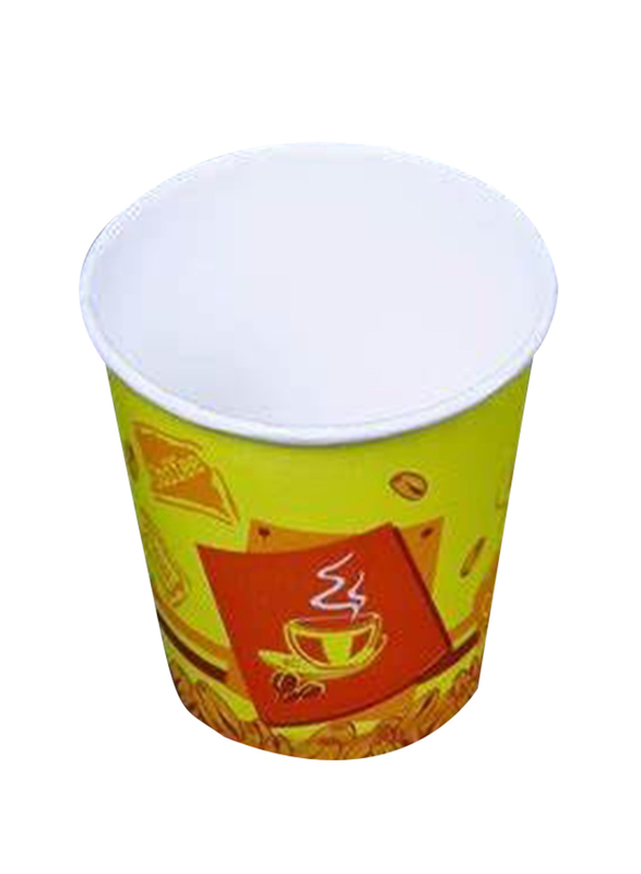 Hotpack 50-Piece 7oz Disposable Paper Cup without Handle Set, White