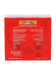 Twinings English Breakfast Tea, 50 Tea Bags