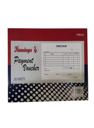 Flamingo Payment Voucher, 50 Sheets