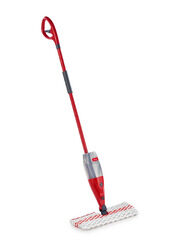 Vileda Promist Max Flat Floor Spray Mop, Red/White