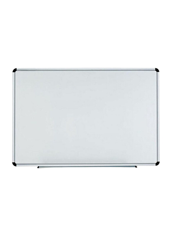 

Deli Magnetic White Board with Alumnium Frame, 90x120 cm, White