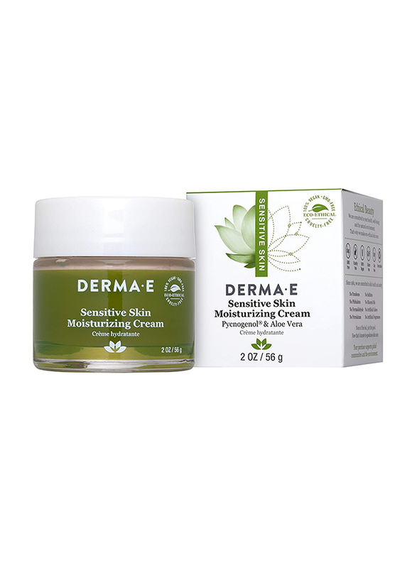 Derma E Soothing Moisturizing Cream with Anti-A Sensitive Skin, 56gm