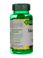 Nature's Bounty Magnesium Oxide Mineral Supplement, 500mg, 100 Tablets