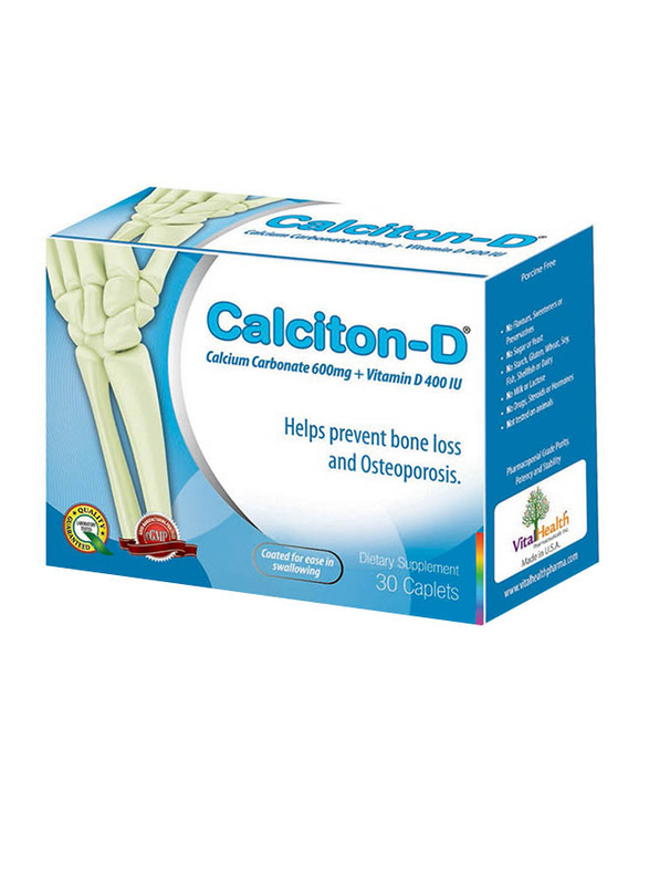Vital Health Calciton-D, 30 Tablets