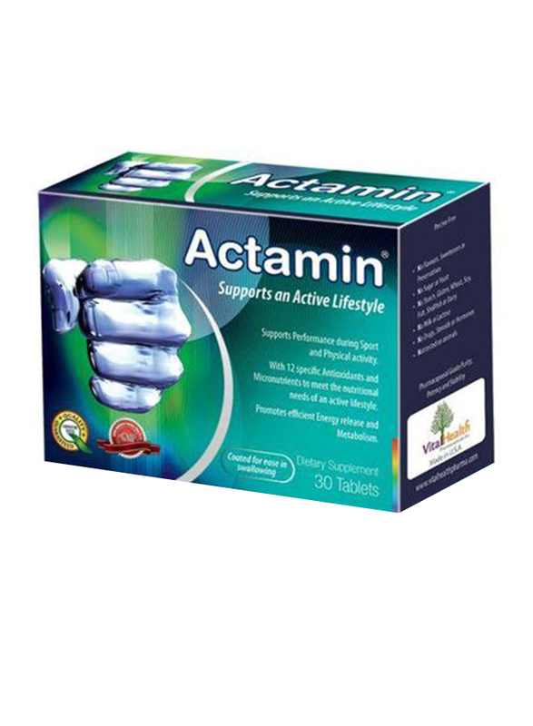Vital Health Actamin, 30 Tablets