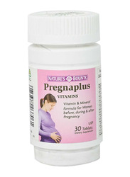 Nature's Bounty Pregnaplus Dietary Supplements, 30 Tablets