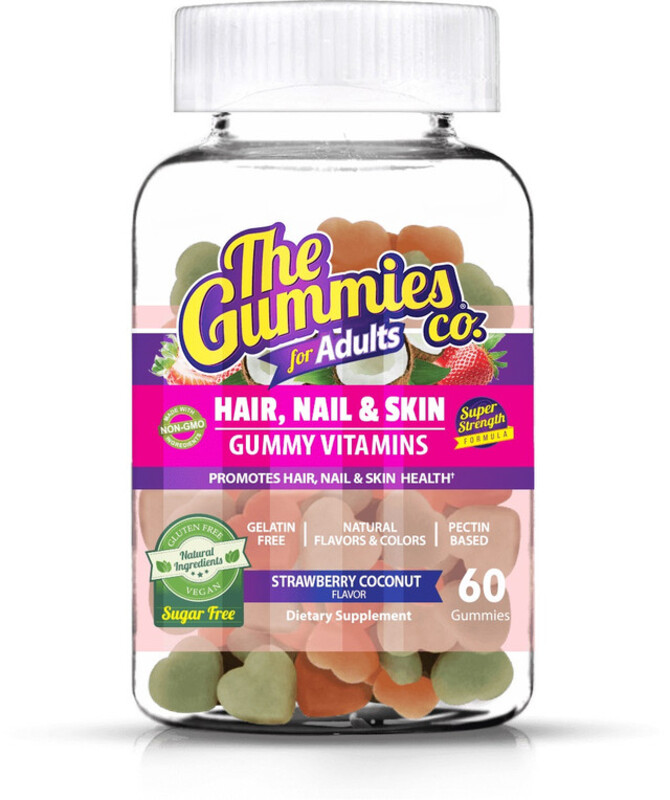 The Gummies Hair, Nail & Skin Adults, 60 Gummies