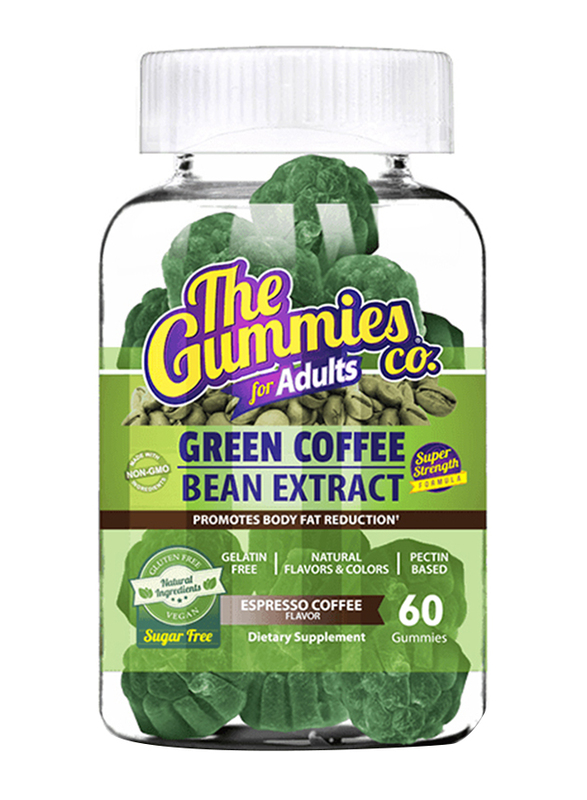 The Gummies Green Coffee Bean Adults, 60 Gummies