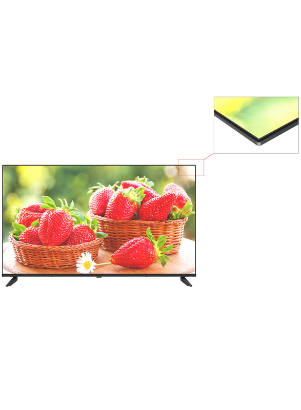 Intex 50 inch UHD 4k Smart TV, HDR, Android 13.0 with Frameless horizon display, Black
