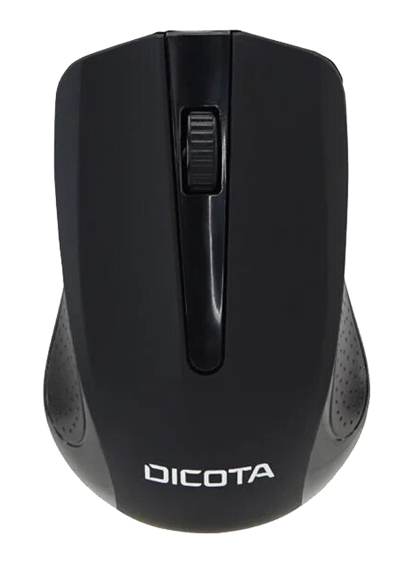 Dicota Comfort Wireless Optical Mouse, Black