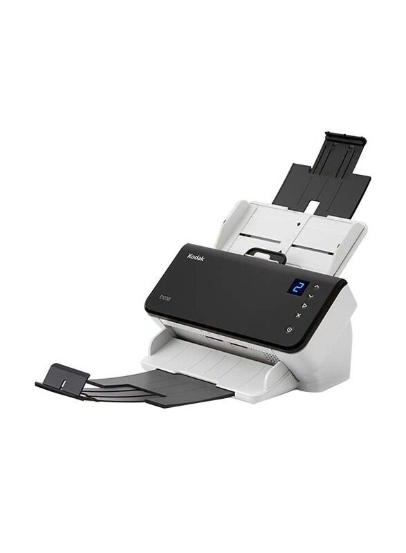 Kodak Alaris E1030 Color Document Scanner, Black/White