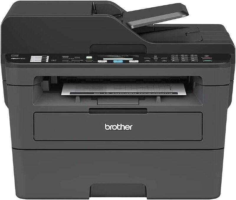 

Brother Wireless All in One Monochrome Laser Printer, MFC-L2715DW, Automatic 2-sided features, Mobile & Cloud Printing and Scanning, Network Connectiv