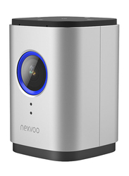 Nexvoo 4K AI Teacher Auto Tracking Classroom Camera, CC520, Silver/Black