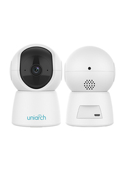 Uniarch High Quality Indoor Pan & Tilt Wi-Fi Camera, 3MP, White