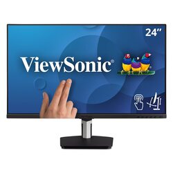 Viewsonic TD2455 24” In-Cell Touch Monitor with USB Type-C Input and Advanced Ergonomics