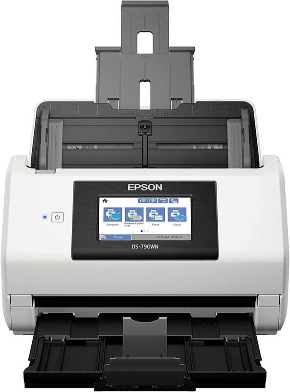 

Epson WorkForce DS-790WN Wireless Network Color Document Scanner, White