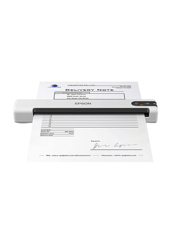 

Epson WorkForce DS-70 Portable Scanner, USB, White