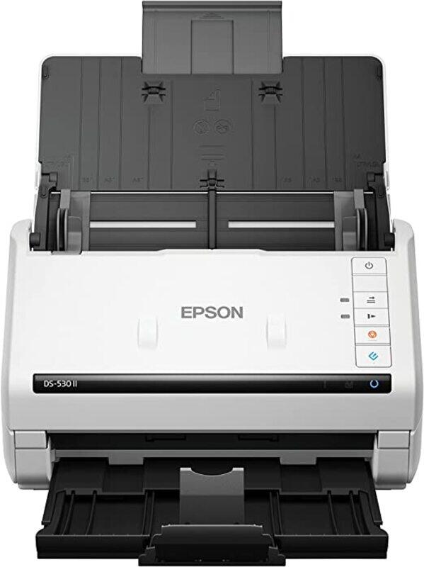 

Epson WorkForce DS-530 II Color Duplex Document Scanner, White