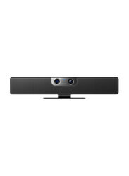 Nexvoo 4K USB Dual Camera Video Conferencing Bar, N120U, Silver/Black