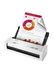 Brother ADS-1200 Compact Color Desktop Scanner with Duplex, White