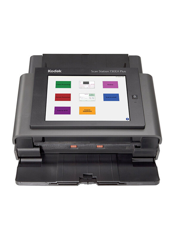 

Kodak Scan Station 730ex Plus Document Scanner, 600DPI, Black