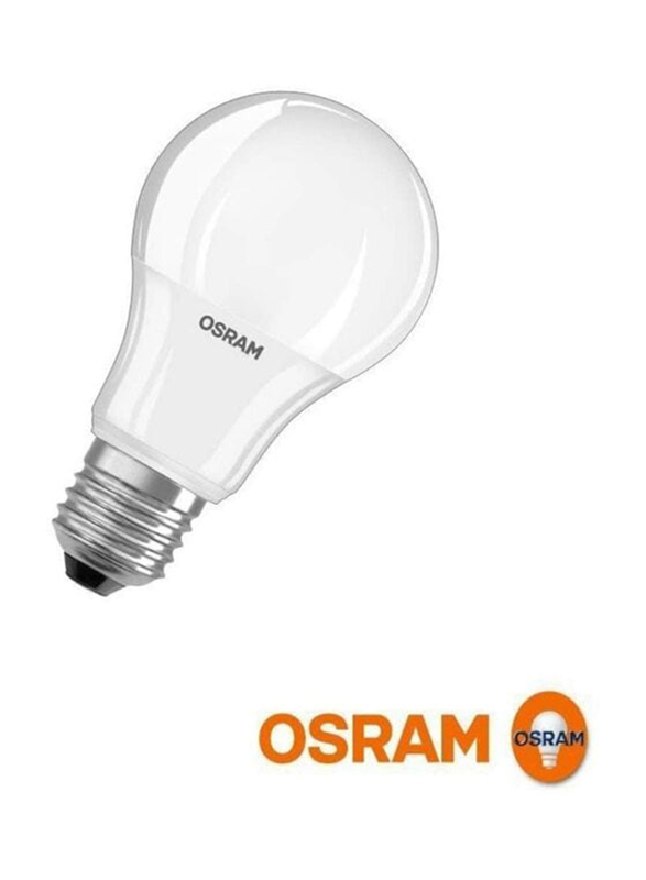Osram Star E27 Classic A Frosted 9W 2700K 806 lm LED Bulb, 10 Pieces, Warm White