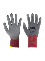 Honeywell Workeasy 13G Mechanical & Cut Resistance Hand Protection PU Gloves, WE21-3113-G10XL, Grey, X-Large