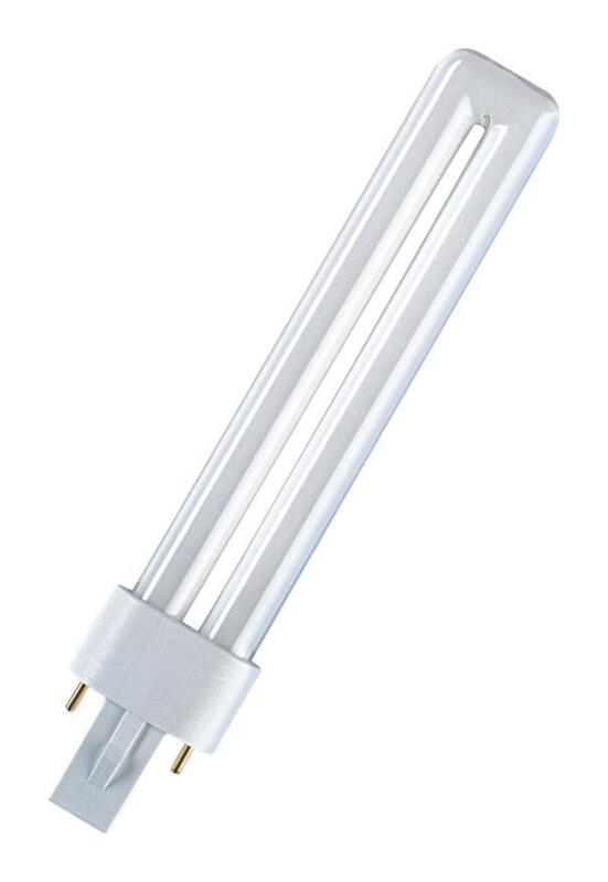 OSRAM DULUX S 9 Watts 830 Fluorescent lamp 3000k Warm White