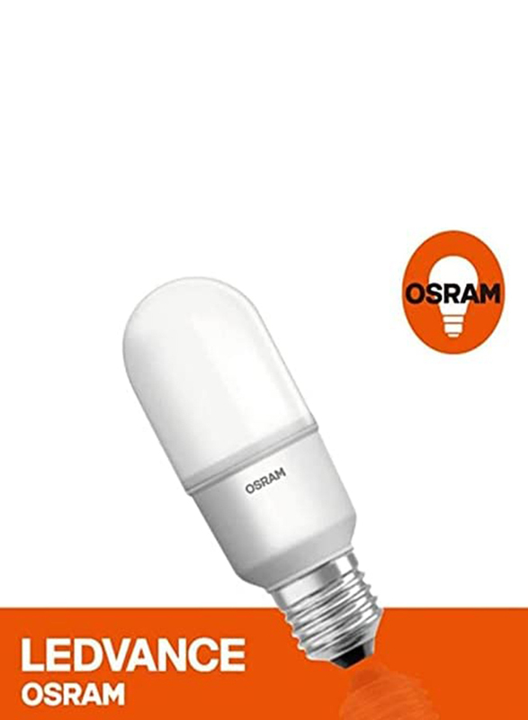 Osram Value Stick Lamp LED Bulb, 7W, E27, 10 Pieces, Warm White