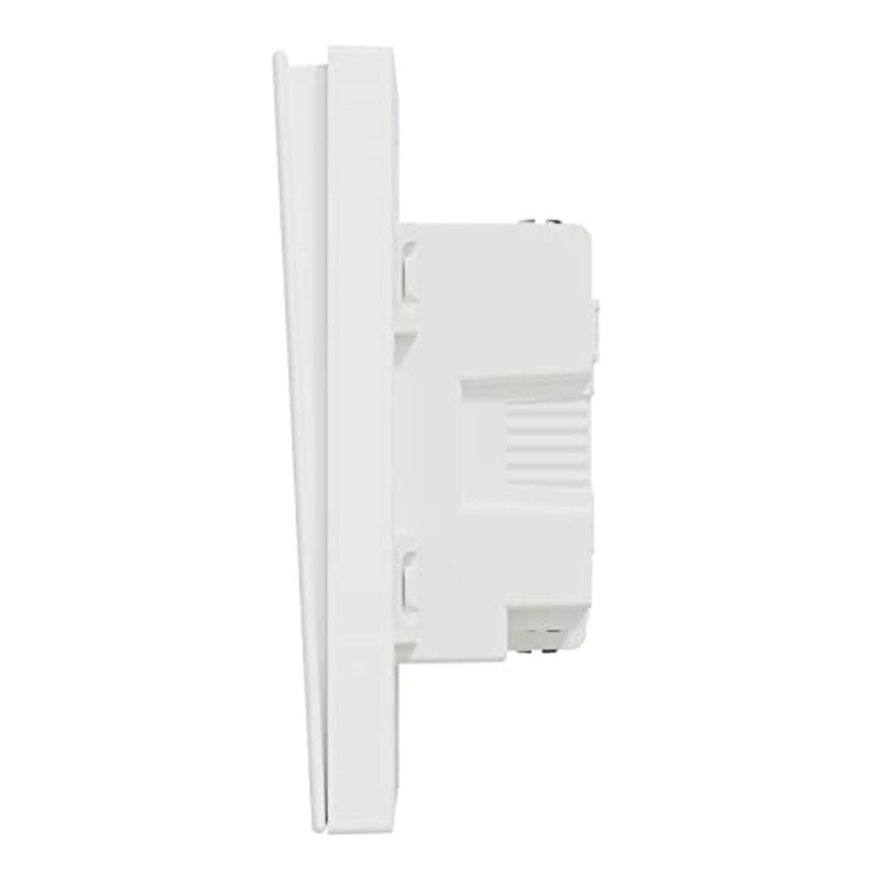 Schneider Electric Avataron C Intermediate Switch With Fluoresent Locator E8731MF_WE, 1 Gang, 16Ax White 250 V