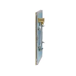 Schneider Electric Ultimate - screwless euro modular - 1 gang - polished brass - GU8450-PB