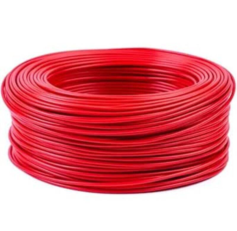 

Oman Cables Single Core Copper Wire 1.5 SQMM Low Smoke Zero Halogen (LSZH) Red Color 500 M Roll - 450/750V