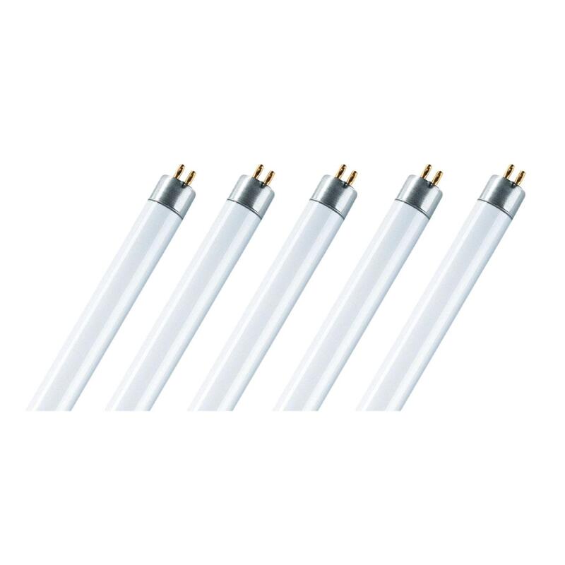 Osram 35W Tube Light T5 HE High Efficiency Fluorescent 4000k Cool White - Pack of 10 (145 CM) - Pack of 5