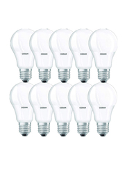 Osram LED Clas A LED Bulb, 8.5W, E27, 10 Pieces, Warm White